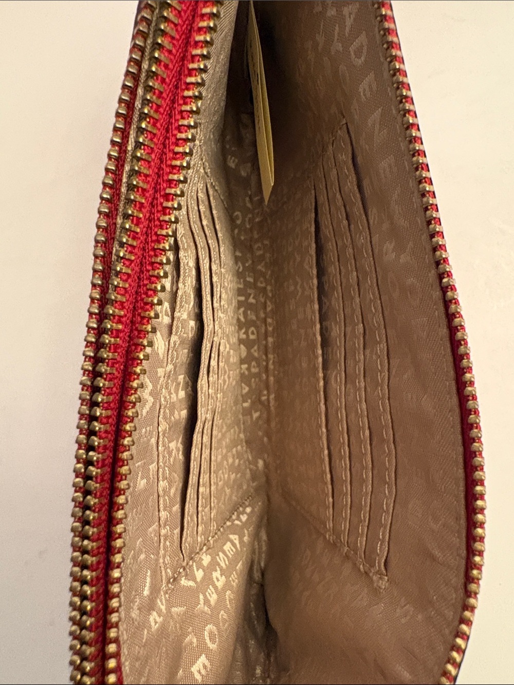 kate spade Red Leather Wristlet with Detachable Strap - Picture 6 of 11
